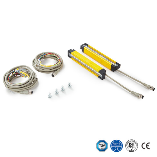 For Turck EZ-SCREEN LP Series Type 4 Compact Safety Light Curtain Replacement 14 mm Resolution | 7 m Operating Range | 270 mm to 690 mm Protective Height