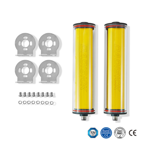 LS Series 23mm Resolution 8.4m Sensing Distance 280mm to 630mm Protective Height EZLSA-HTE Safety Curtains for Industry Replacement