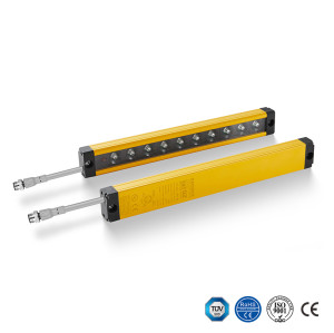 SF4C Series 10 mm Resolution 3 m Sensing Distance 160 mm to 320 mm Protective Height Ultra-thin Safety Light Curtain Replacement