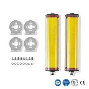 Para Datasensing LS2 Series Resolução de 40 mm 160 mm a 1510 mm Altura de proteção LS2ER/40 Sensor de cortina de luz de segurança Substituição