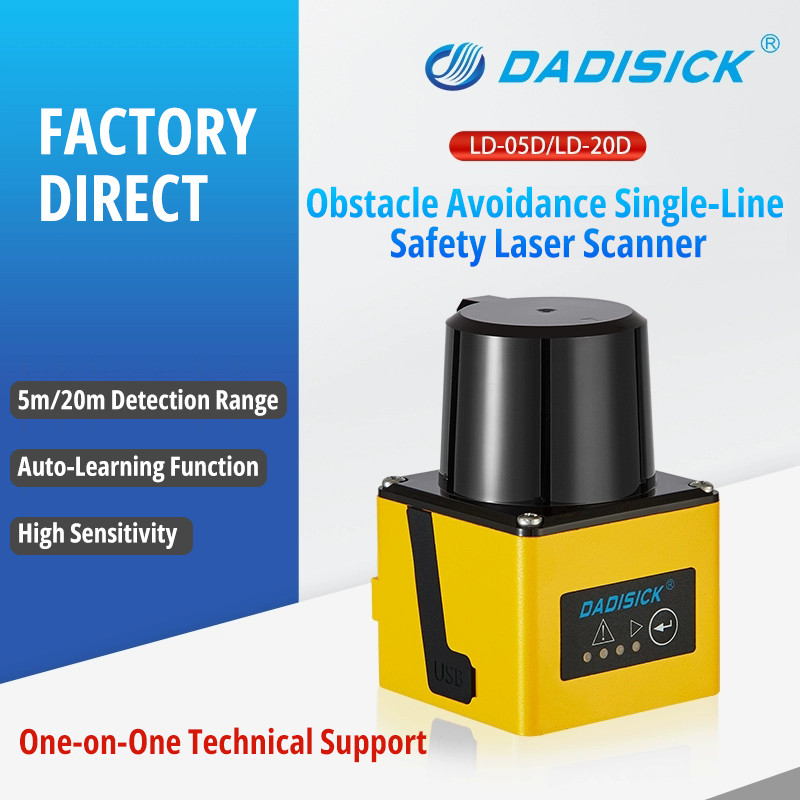 Die kostengünstige Wahl: Vergleich der Sicherheits-Laserscanner DADISICK LD-05D & LD-20D vs. KEYENCE SZ-V & SZ