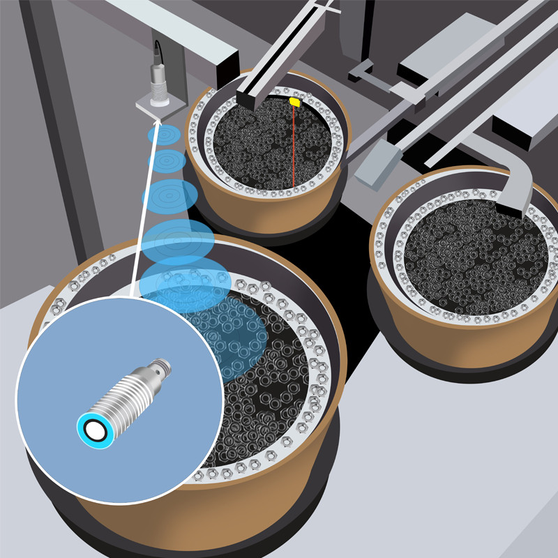 Application of Ultrasonic Sensors in Vibrating Screw Conveyors: Monitoring Bulk Material Loading Status