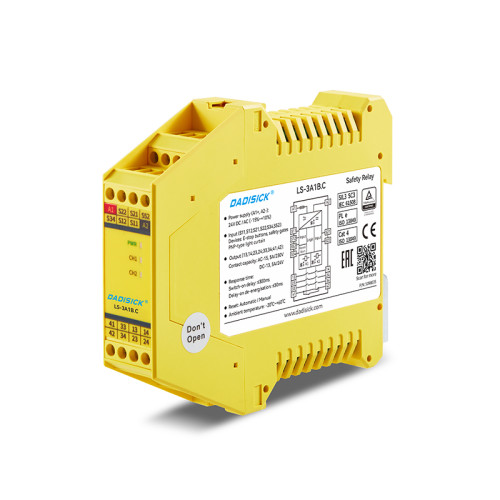 Relais de sécurité de remplacement NES13DB24SA de la série NES de Carlo Gavazzi, tension d'alimentation 24 V CA/CC
