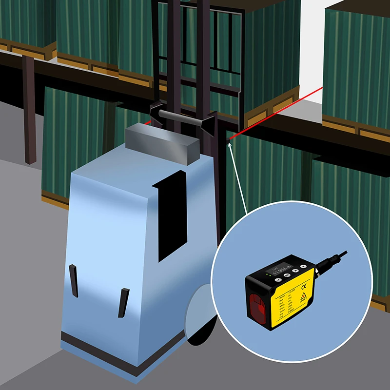 Sensores de distância para AGVs