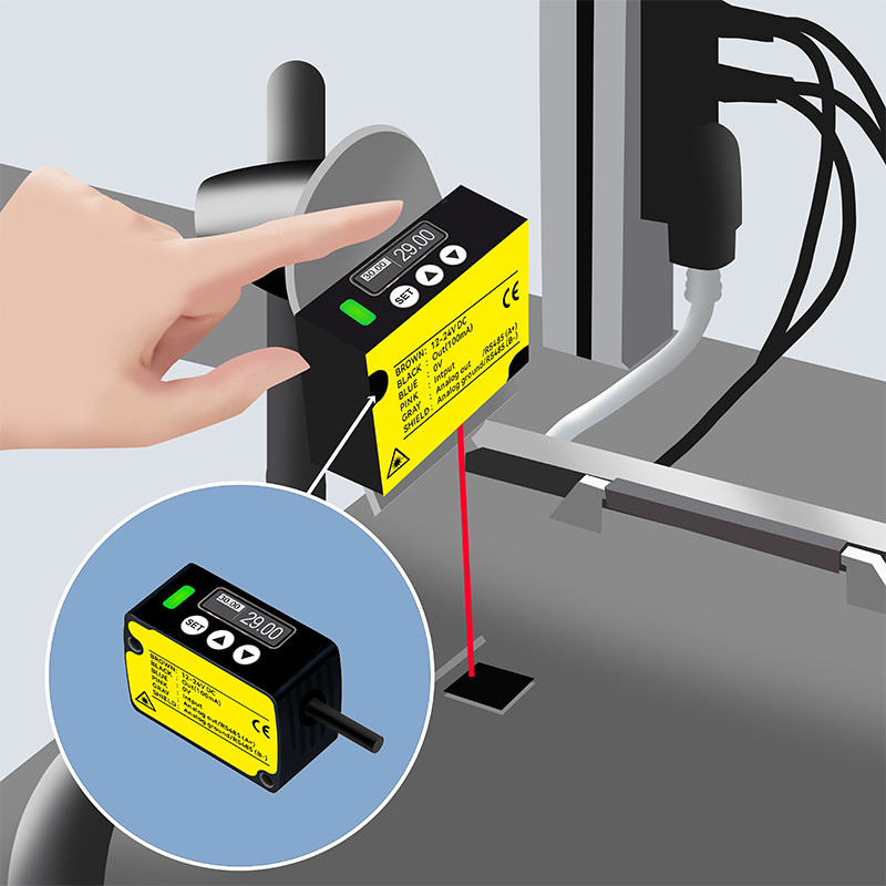 Chìa khóa để đảm bảo chất lượng khắc laser — Cảm biến dịch chuyển laser DADISICK