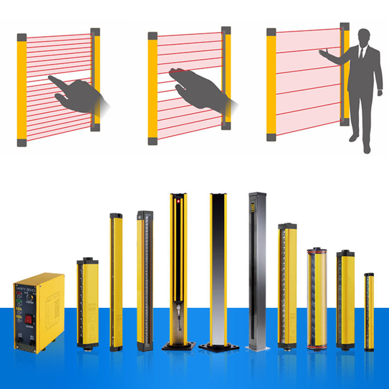 O que é uma cortina de luz de segurança? Princípios de operação e aplicações industriais