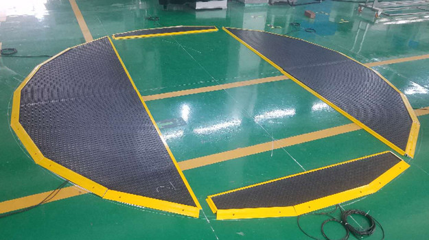 Safety mat in industrial robots