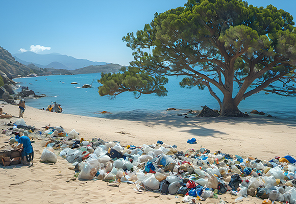 Clean up deserted islands