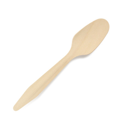 185mm Wholesale Large Size Disposable Wooden Spoon