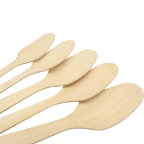 185mm Wholesale Large Size Disposable Wooden Spoon