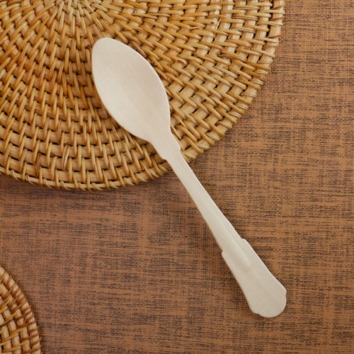 200mm Victoria Style Disposable Wooden Spoon