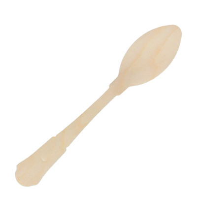 200mm Victoria Style Disposable Wooden Spoon