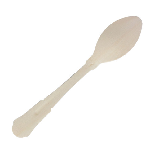 200mm Victoria Style Disposable Wooden Spoon