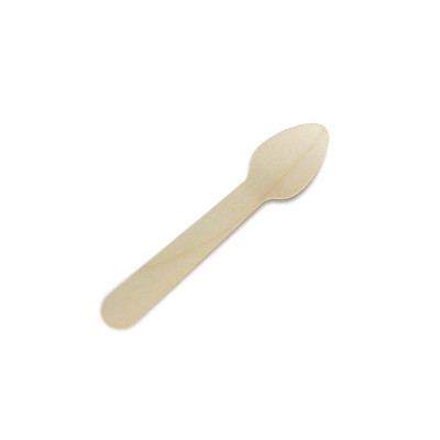 110mm Eco-Friendly Disposable Wooden Spoon