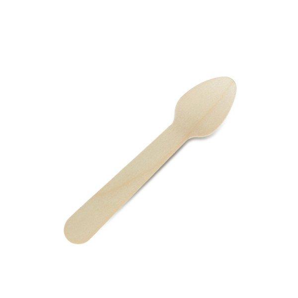 96mm Compostable Disposable Wooden Spoon