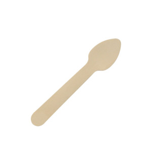 96mm Compostable Disposable Wooden Spoon