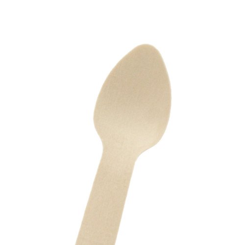 96mm Compostable Disposable Wooden Spoon