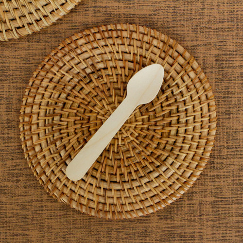 96mm Compostable Disposable Wooden Spoon