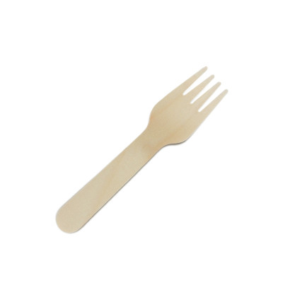 100mm Eco-Friendly Disposable Wooden Fork