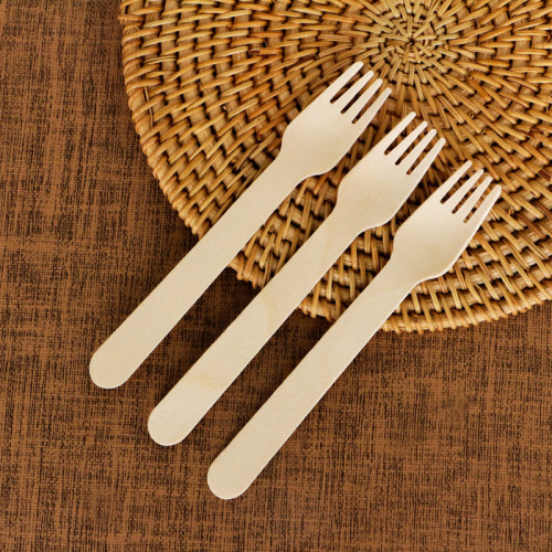 140mm Wholesale Disposable Wooden Fork