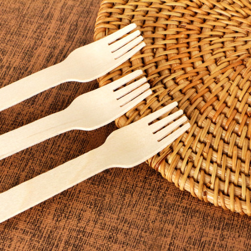 140mm Wholesale Disposable Wooden Fork