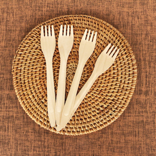 185mm Wholesale Disposable Wooden Fork