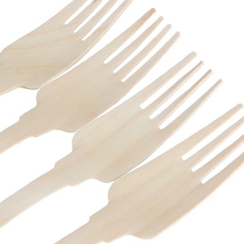 200mm Victoria Style Disposable Wooden Fork