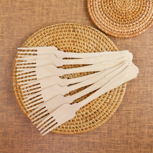 200mm Victoria Style Disposable Wooden Fork