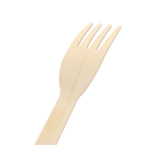 125mm Small Size Disposable Wooden Fork