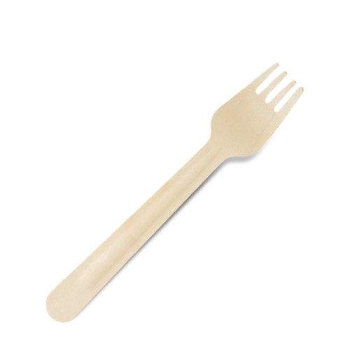 160mm Reinforced Eco-Friendly Disposable Wooden Fork