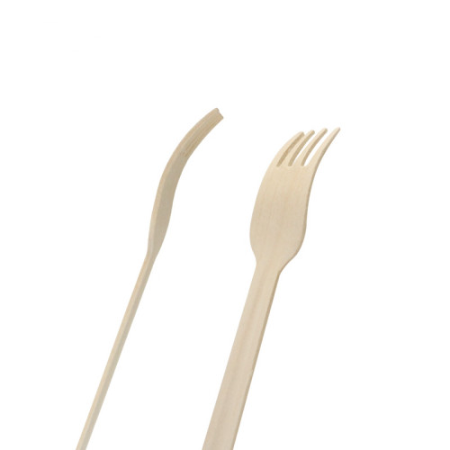 160mm Reinforced Eco-Friendly Disposable Wooden Fork