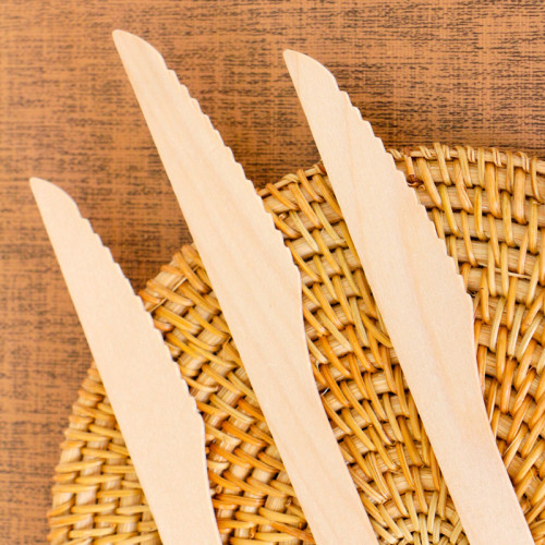 160mm Eco-Friendly Disposable Wooden Knife