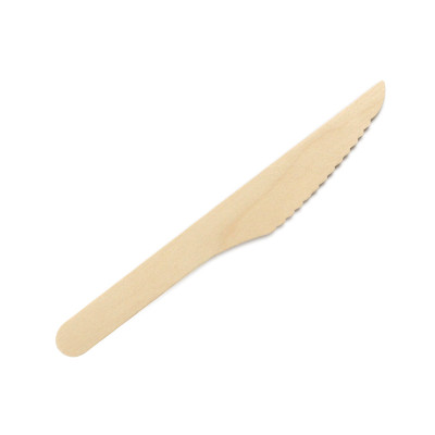 160mm Eco-Friendly Disposable Wooden Knife