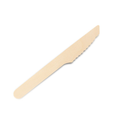 140mm Eco-Friendly Disposable Wooden Knife