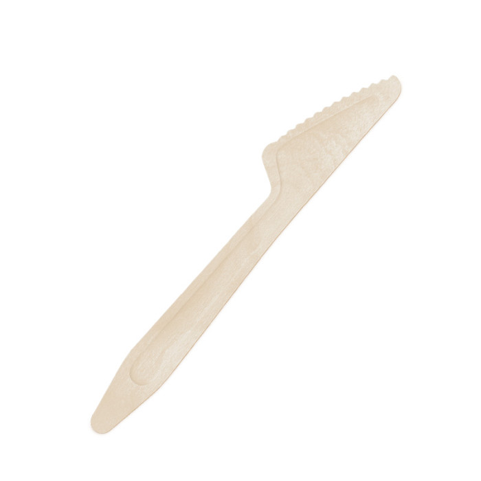 165mm Eco-Friendly Disposable Wooden Knife