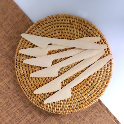 165mm Eco-Friendly Disposable Wooden Knife