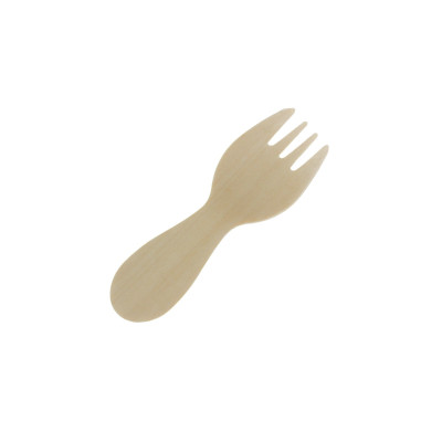 80mm Eco-Friendly Disposable Wooden Spork