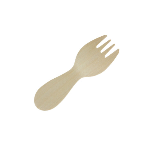 80mm Eco-Friendly Disposable Wooden Spork