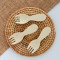 80mm Eco-Friendly Disposable Wooden Spork