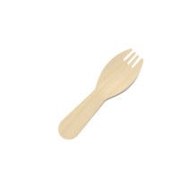 92mm Biodegradable Wooden Cutlery Sporks