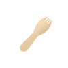 92mm Eco-Friendly Disposable Wooden Spork