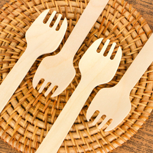 105mm Eco-Friendly Disposable Wooden Spork