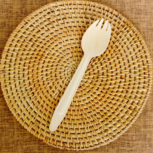 147mm Eco-Friendly Disposable Wooden Spork