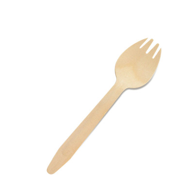 165mm Eco-Friendly Disposable Wooden Spork