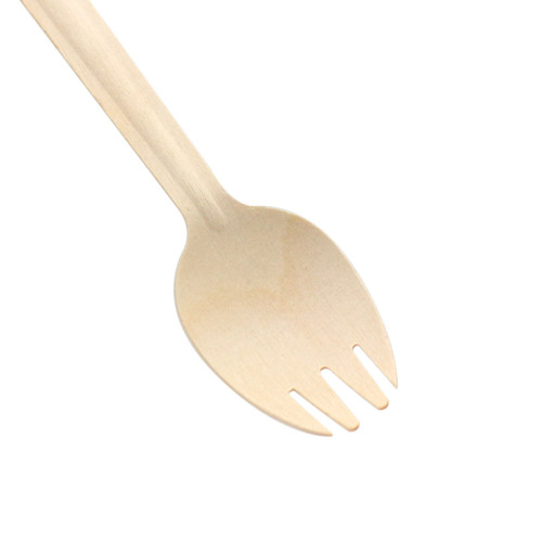 165mm Eco-Friendly Disposable Wooden Spork