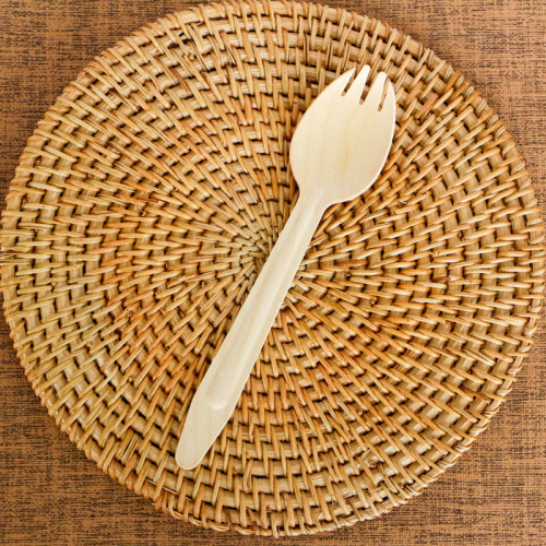 165mm Eco-Friendly Disposable Wooden Spork