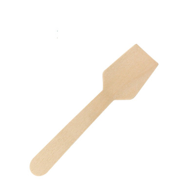 95mm Eco-Friendly Disposable Wooden Spoon | Ice cream spoon