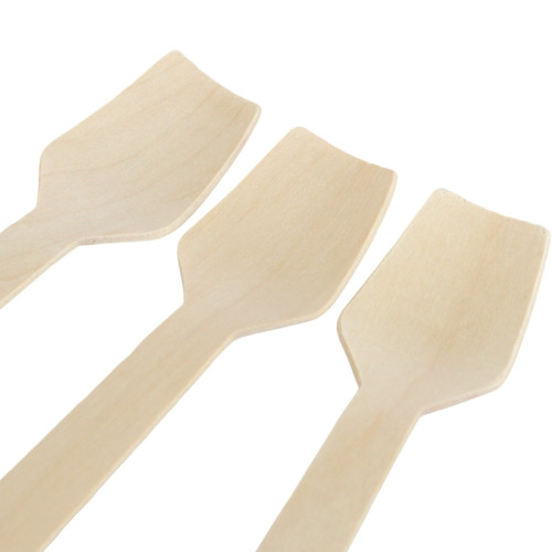 95mm Eco-Friendly Disposable Wooden Spoon | Ice cream spoon