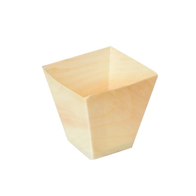 55mm Eco-Friendly Disposable Wooden Cup