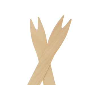 85mm Eco-Friendly Disposable Wooden Fork